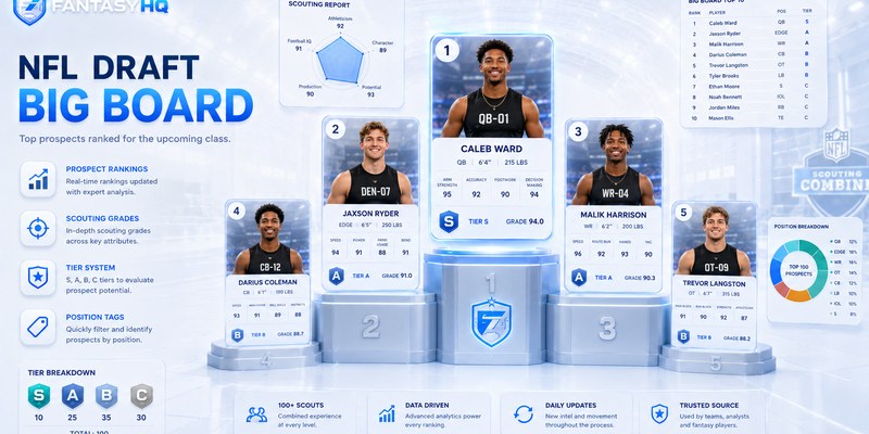 2027 NFL Draft Big Board