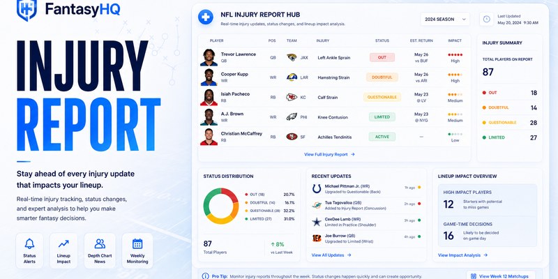 NFL Injury Report
