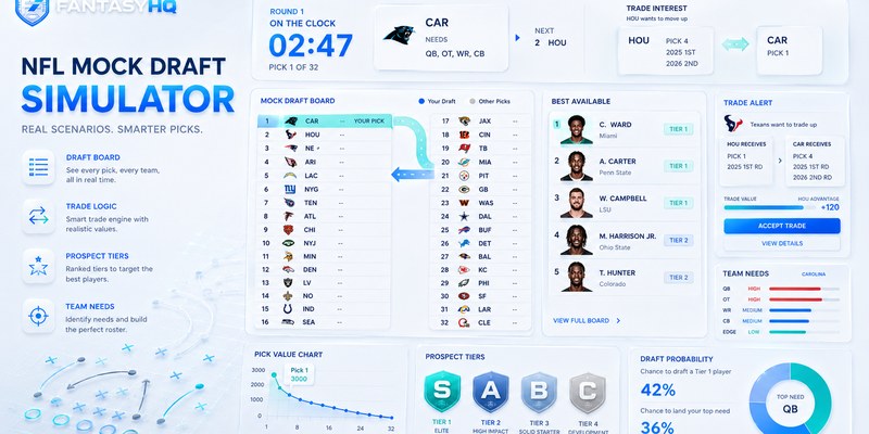 2027 NFL Mock Draft Simulator