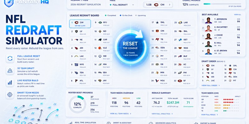 NFL Redraft Simulator