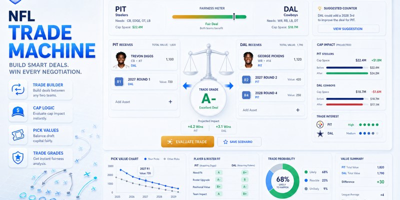 NFL Trade Machine